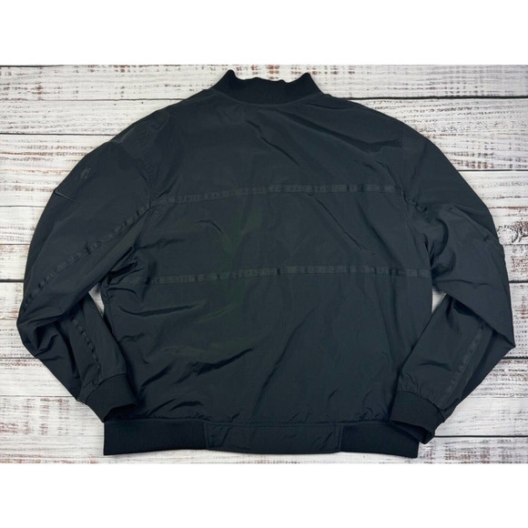 Nike Golden‎ State Warriors Courtside Icon Collection Blackout Bomber Jacket XL - Picture 3 of 3